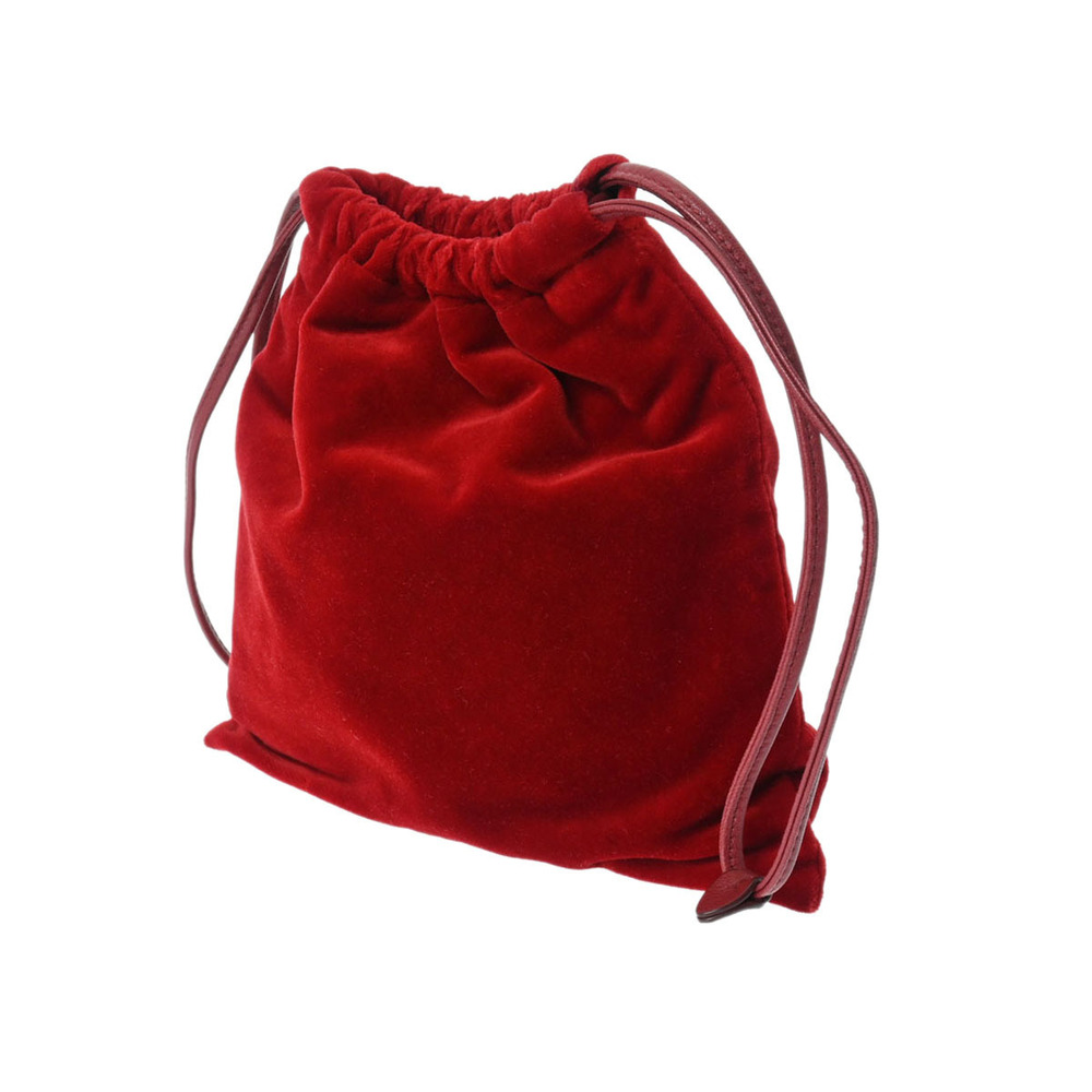 Miu Miu Starlight Satin Pouch Red Accessory - Picture 2 of 12